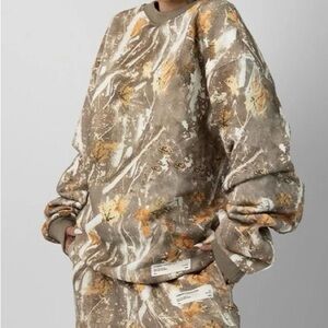 Comfrt Camo Crew Neck Sweater